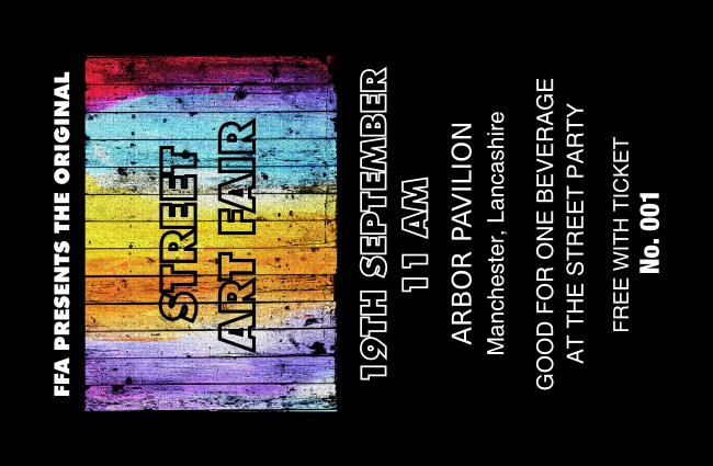 Art Fair Drink Ticket Product Front