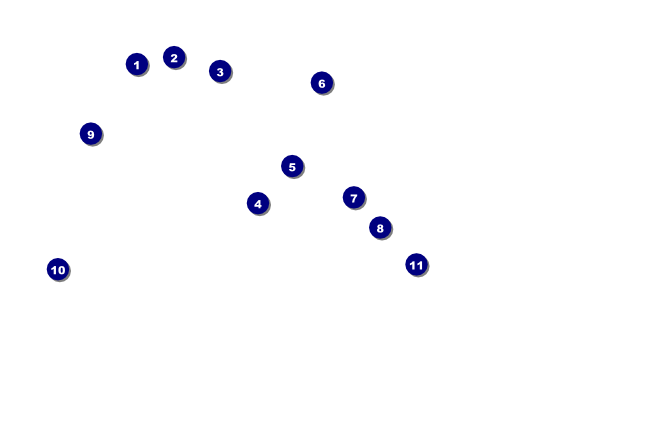 Nightclub Drink Ticket Blue Front Field Markers