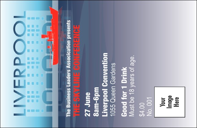 Liverpool Drink Ticket Product Front