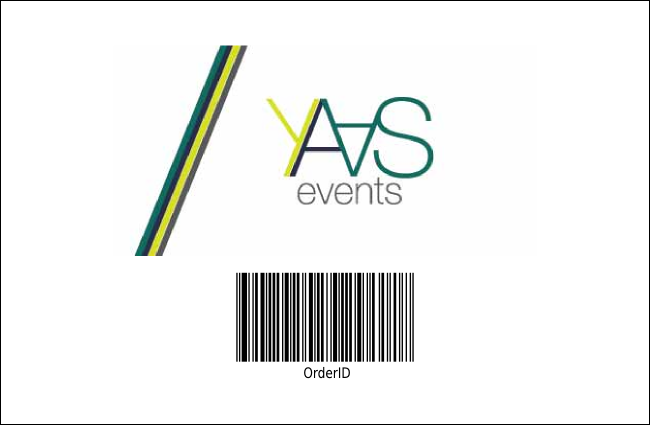 Nature Series - Green Leaves Drink Ticket Product Back