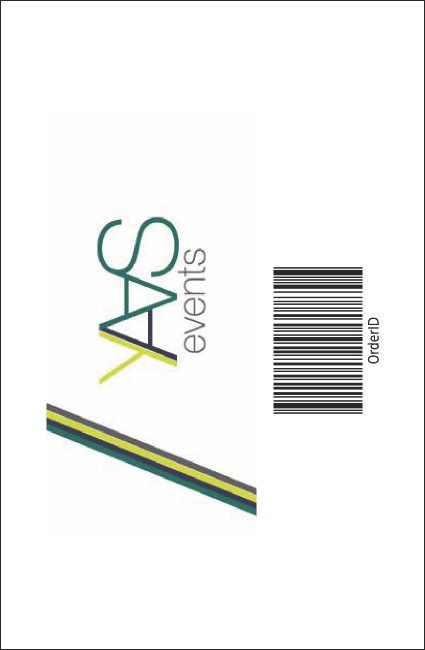 Autism Awareness Drink Ticket Product Back