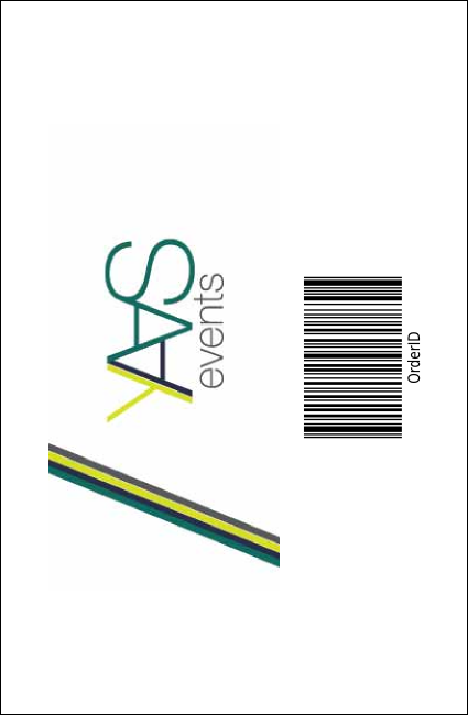 Versus All Purpose Drink Ticket (Orange) Product Back