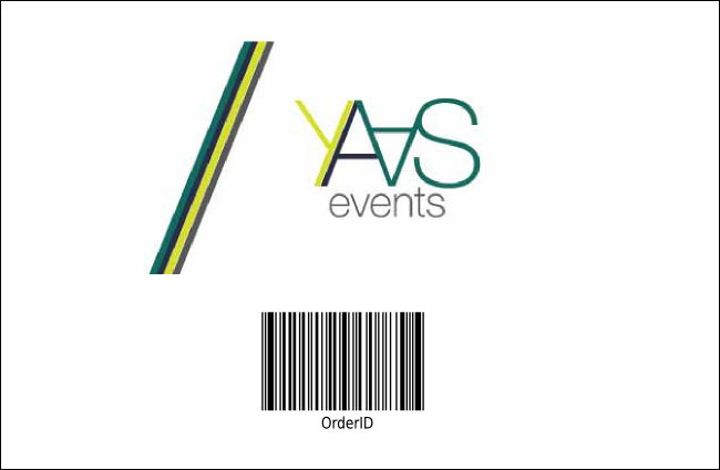 Star Theme Drink Ticket Product Back