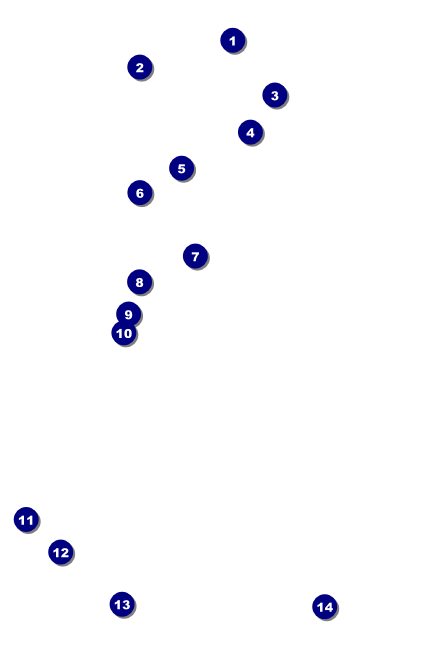 North Lanarkshire Drink Ticket Front Field Markers