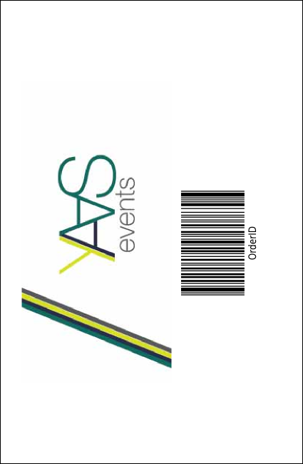 Chinese New Year Goat Drink Ticket Product Back
