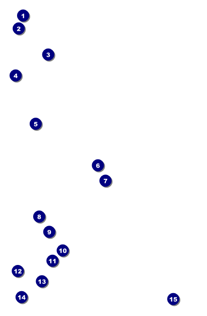 Christmas Carol Drink Ticket Front Field Markers