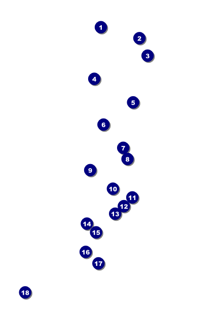 Valentine Love Birds Postcard Front Field Markers