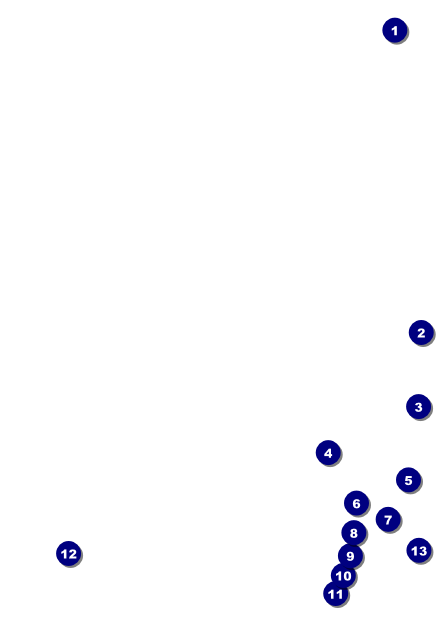 Sexy Vampire Postcard Front Field Markers