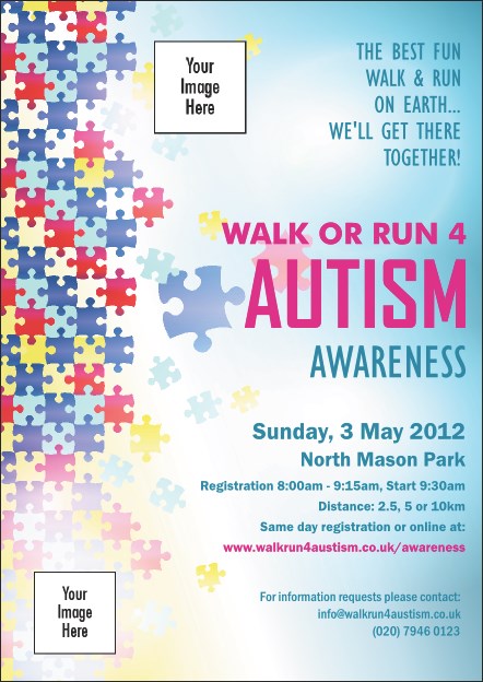 Autism Awareness Postcard