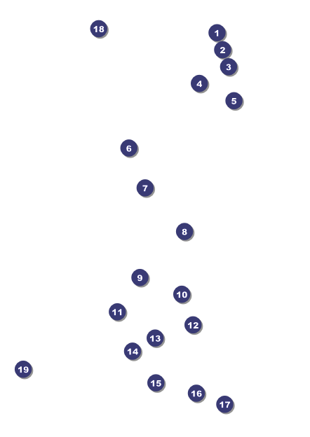Autism Awareness Postcard Front Field Markers