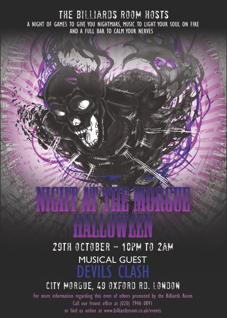 Demon Swirl Post Card Product Front