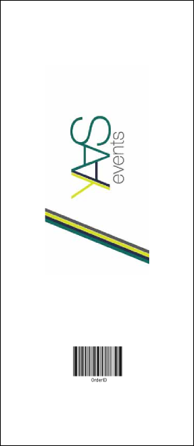 Women's Expo Abstract Postcard Product Back