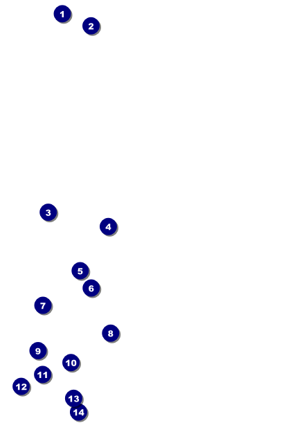 Renaissance Fair Armor Postcard Front Field Markers