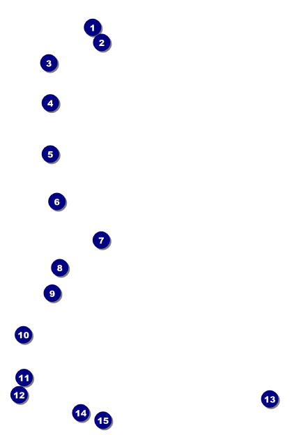 Music Festival Postcard Front Field Markers