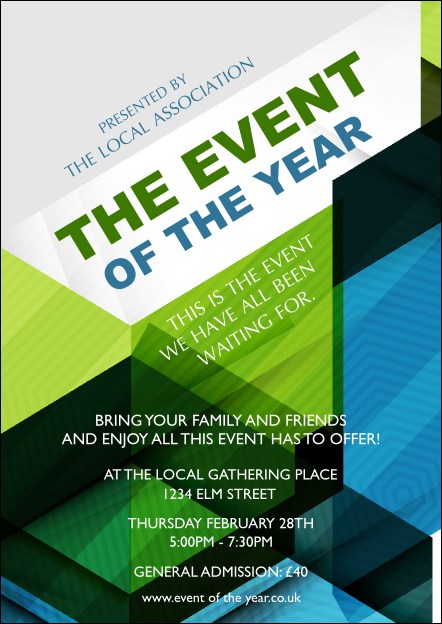 All Purpose Hex Postcard Product Front