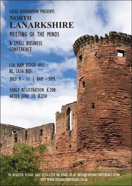 North Lanarkshire Postcard Product Front