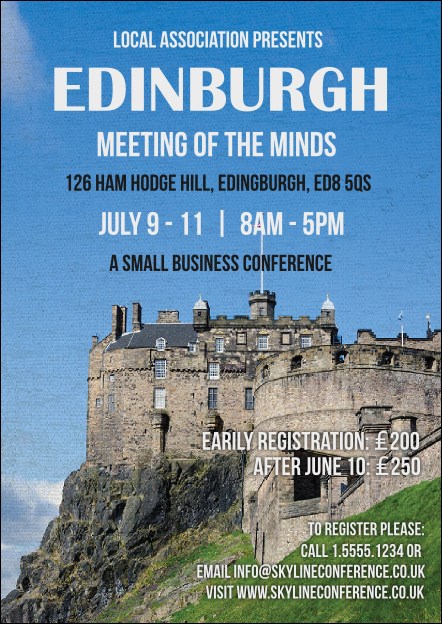 Edinburgh Postcard Product Front