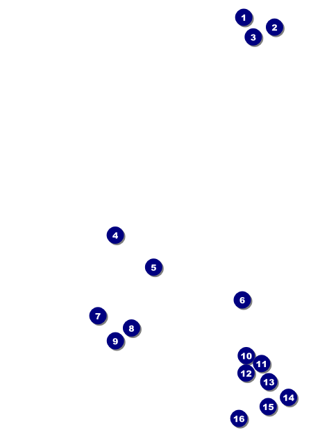 Chinese New Year Goat Postcard Front Field Markers