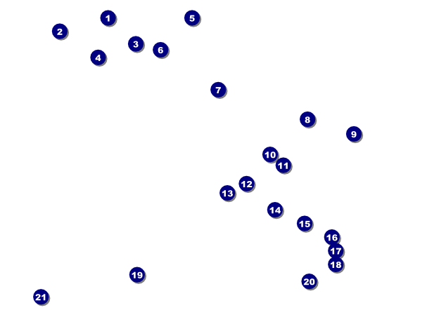 Fun Run Postcard Front Field Markers