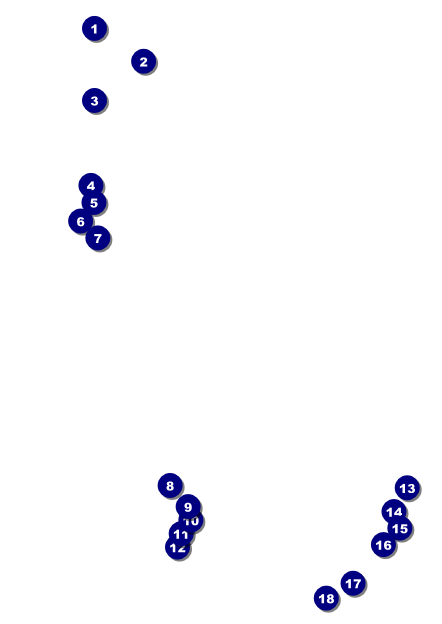 Dinosaur Illustrated Postcard Front Field Markers