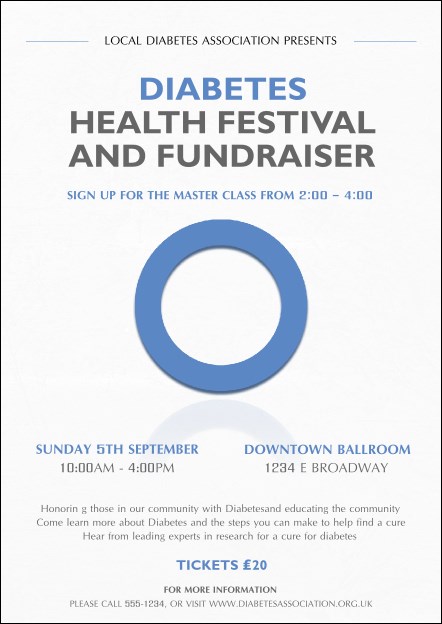 Diabetes Postcard Product Front