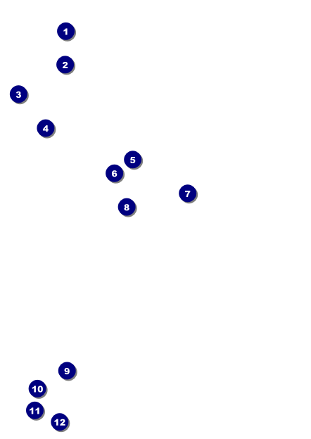 Diamond Postcard Front Field Markers