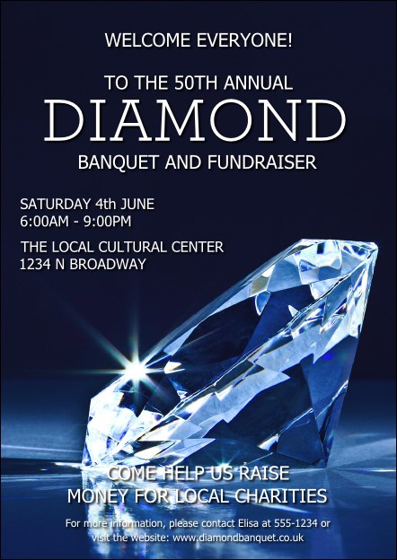 Diamond Postcard Product Front