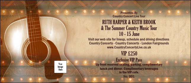 Natural Riffs VIP Pass Product Front