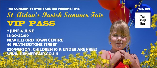 Summer Fair VIP Pass Product Front