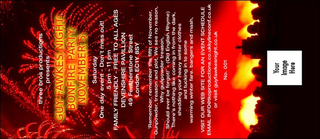 Guy Fawkes VIP Pass Product Front