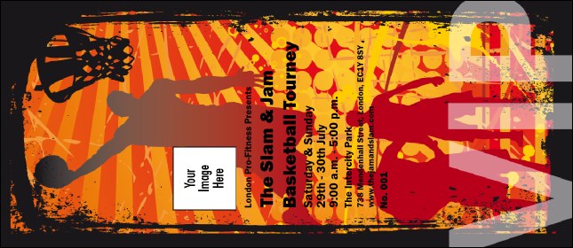 Basketball VIP Pass Product Front