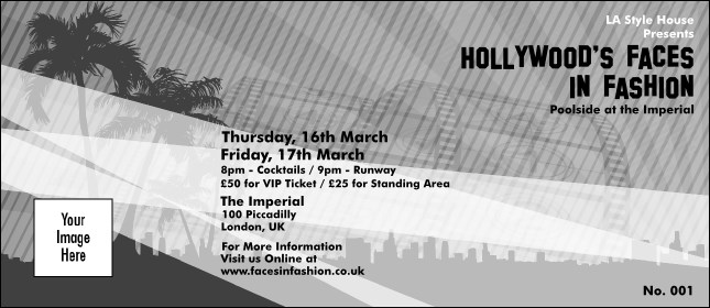 Hollywood BW VIP Pass Product Front