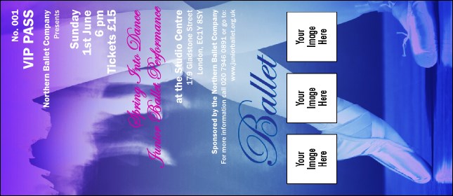Ballet VIP Pass Product Front