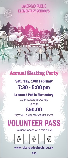 Skating Party VIP Pass Product Front