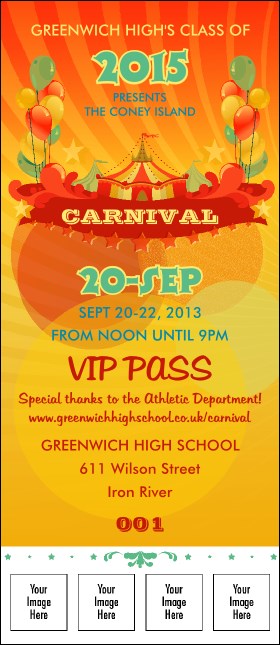 Carnival VIP Pass Product Front