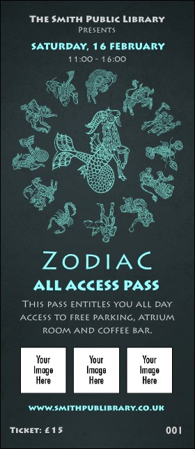 Zodiac VIP Pass Product Front