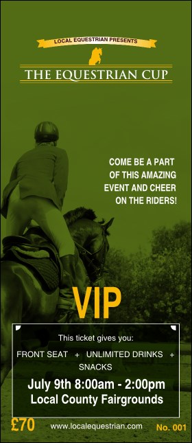 Equestrian VIP Pass