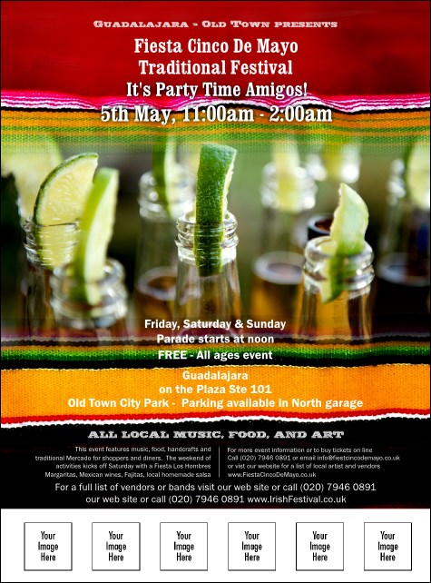 Mas Cervezas Flyer Product Front