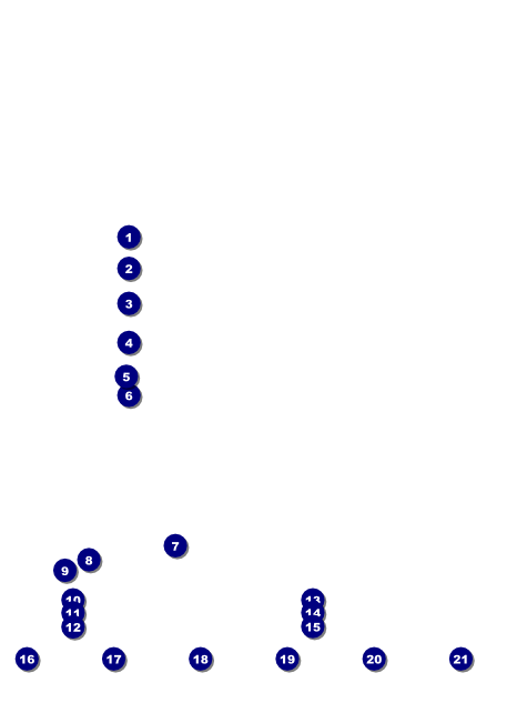 Birthday Geometric Logo Flyer Front Field Markers