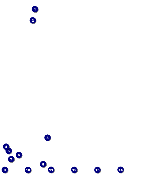 Night Club Neon Logo Flyer Front Field Markers