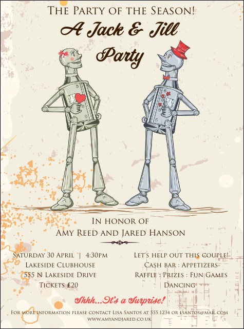 Jack and Jill Flyer Product Front