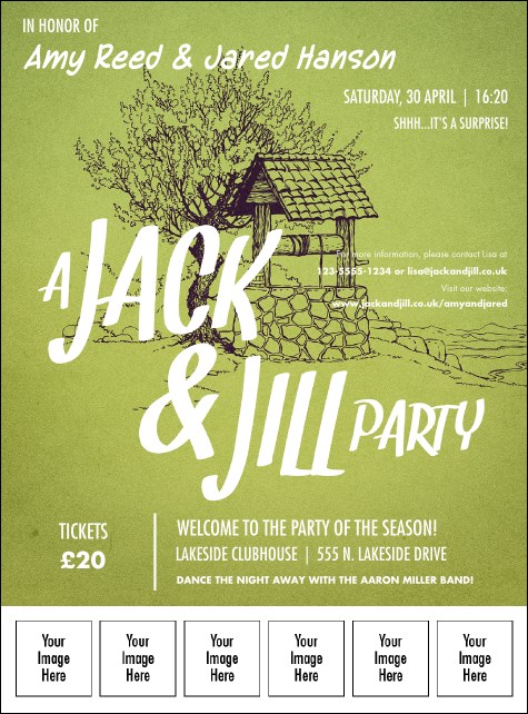 Jack and Jill 2 Logo Flyer Product Front