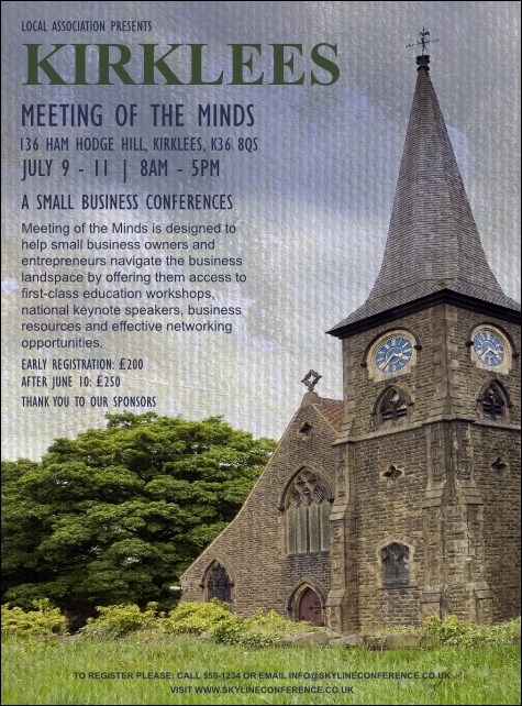 Kirklees Flyer Product Front