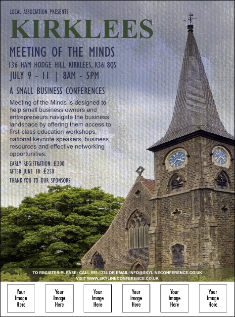 Kirklees Logo Flyer Product Front