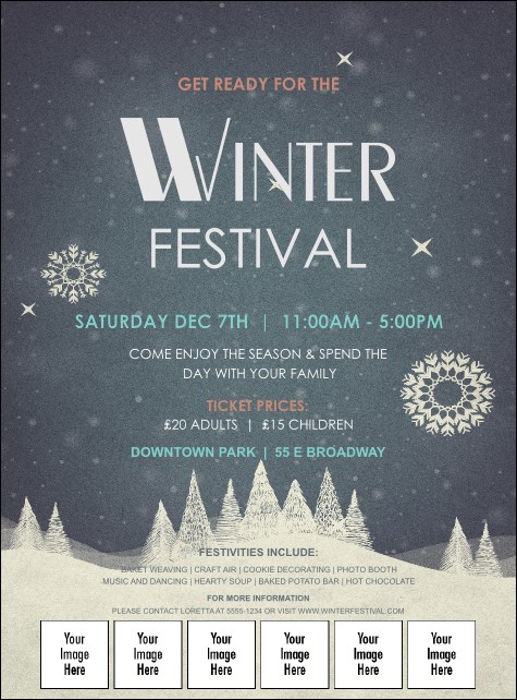 Winter Logo Flyer Product Front