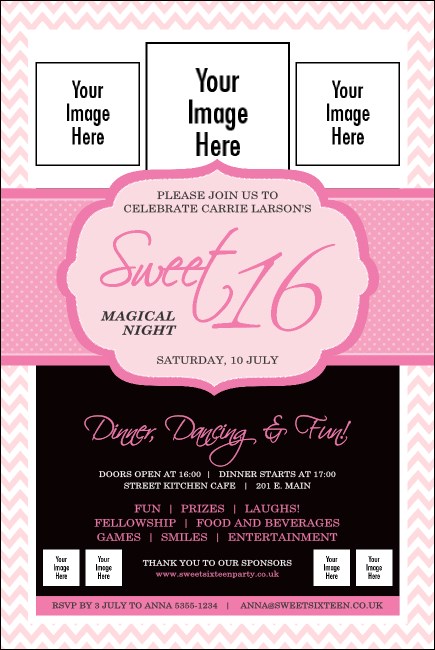 Sweet 16 Poster Product Front