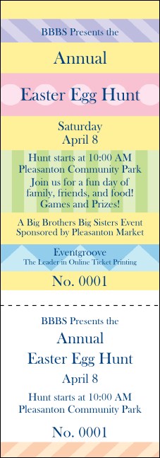 Spring Event Ticket Product Front