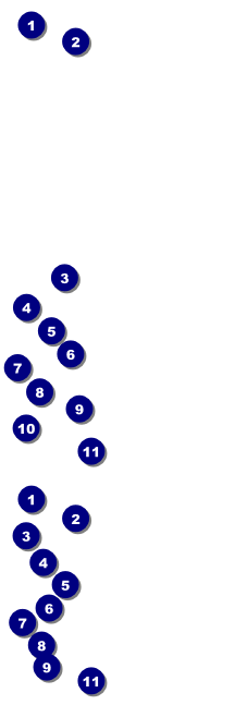 Filipino Fiesta Event Ticket Front Field Markers