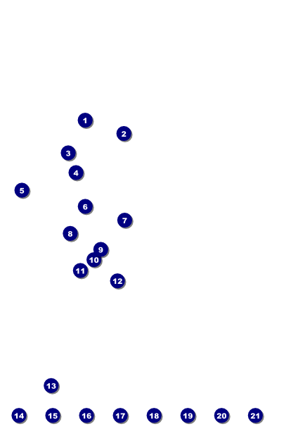 Green Hip Hop Poster Front Field Markers