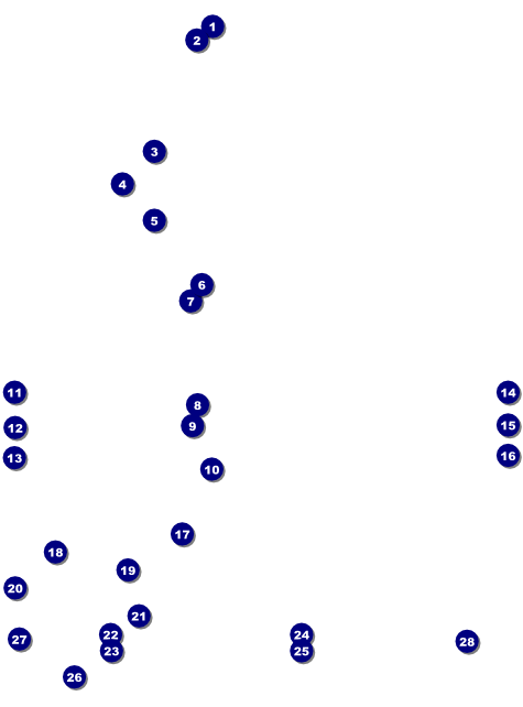 Football Lights Flyer Front Field Markers